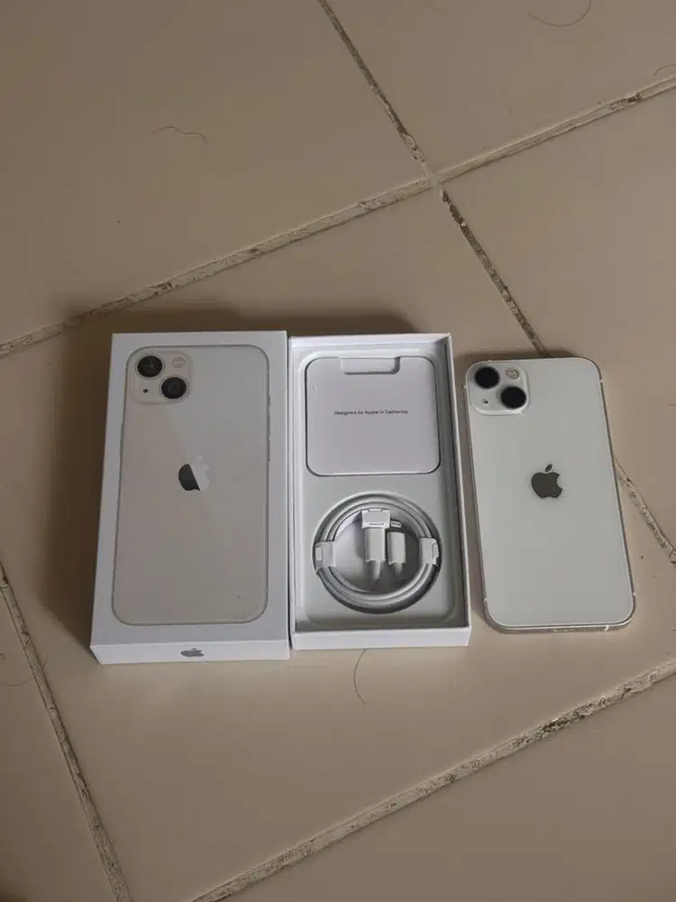 iPhone 13 128GB White - Mulus Like New
