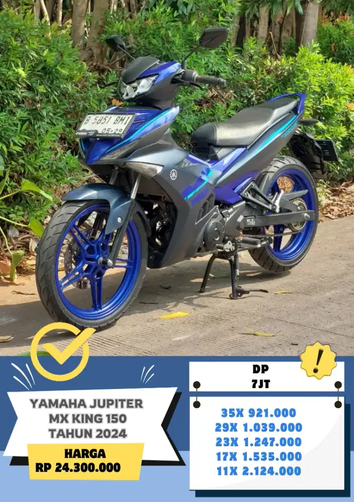 KM 5RB Yamaha MX KING 150 Tahun 2024