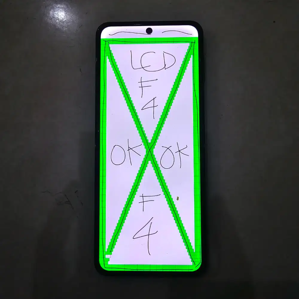 LCD SAMSUNG GALAXY Z FLIP 4 ORIGINAL MINUS FULLSET FRAME WARNA HITAM