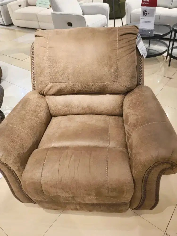 Cicilan Sofa 1 Seat Rekclainer
