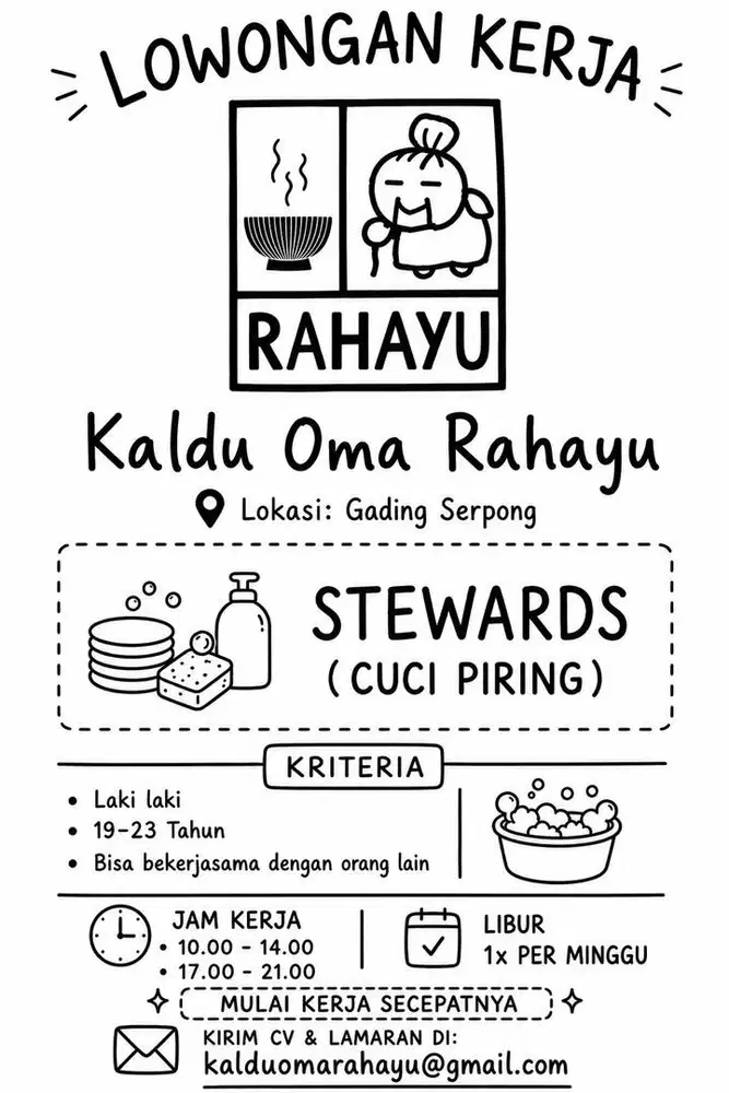 Pekerjaan Cuci Piring