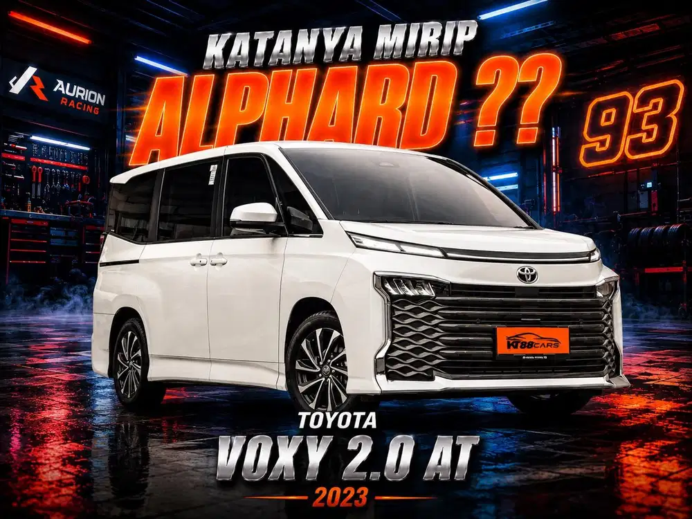 Dp 30jt Bergaransi TOYOTA VOXY 2.0 TSS AT 2023