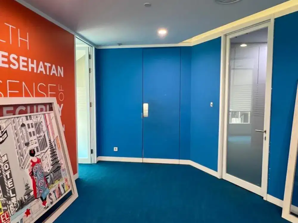 SEWA RUANG KANTOR TEMPO PAVILLION LUAS 143 SQM SEMI FURNISH