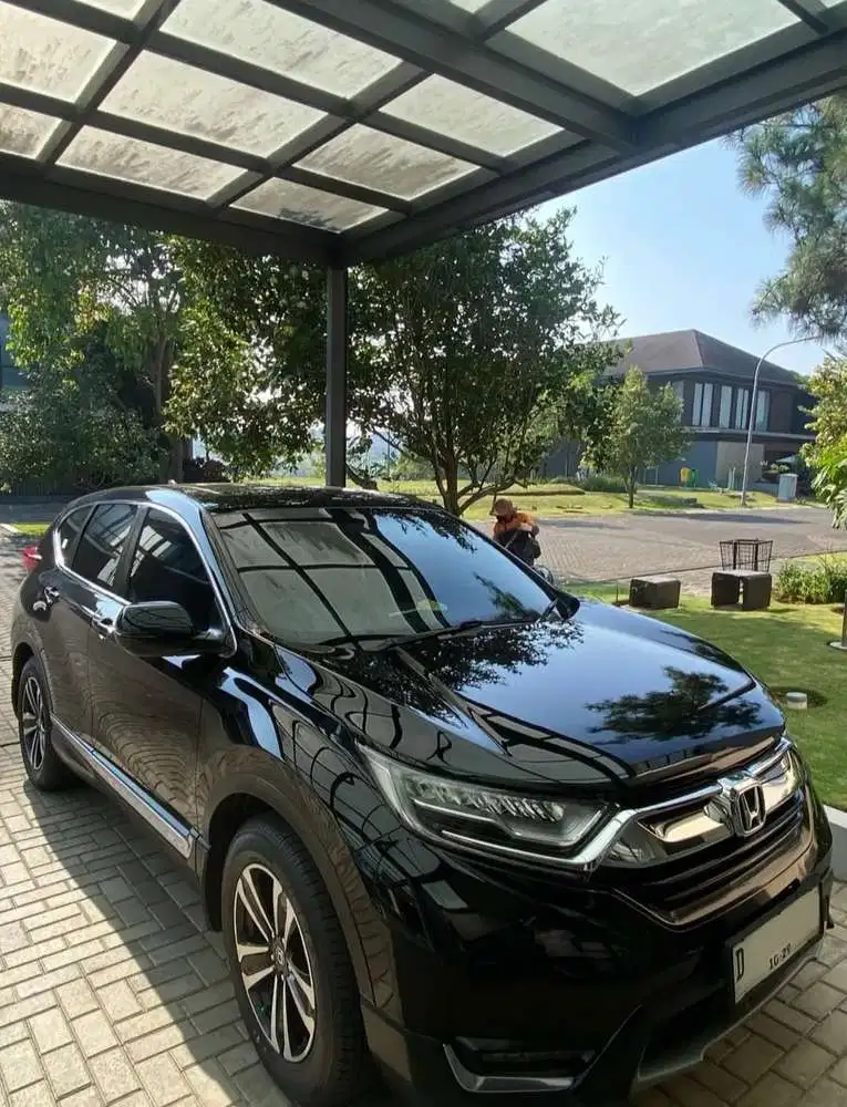 Tangan Ke-1 Record ! Honda CR-V Turbo Prestige 1.5 Matic Hitam 2019
