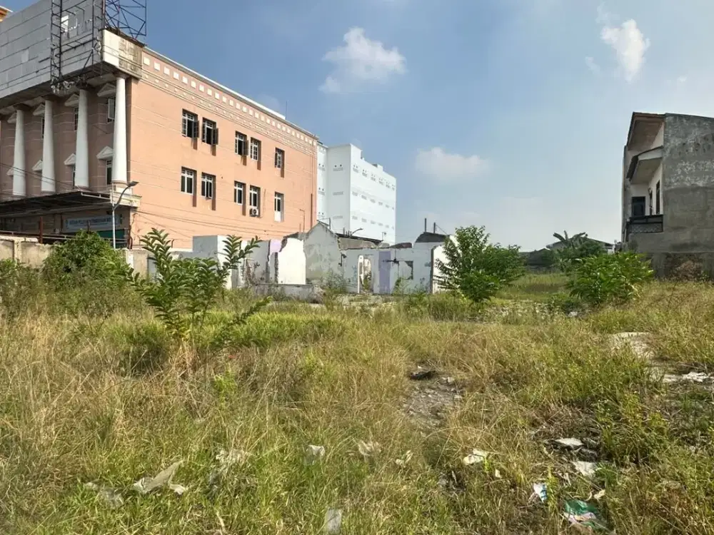 DIJUAL TANAH STRATEGIS 2.135m² DI JALAN LETDA SUJONO – DEKAT AKSES TOL