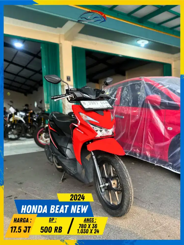 HONDA BEAT NEW 2024 MANTAP POLL MASZEEHH HIKMAH MOTOR KEPUH MALANG