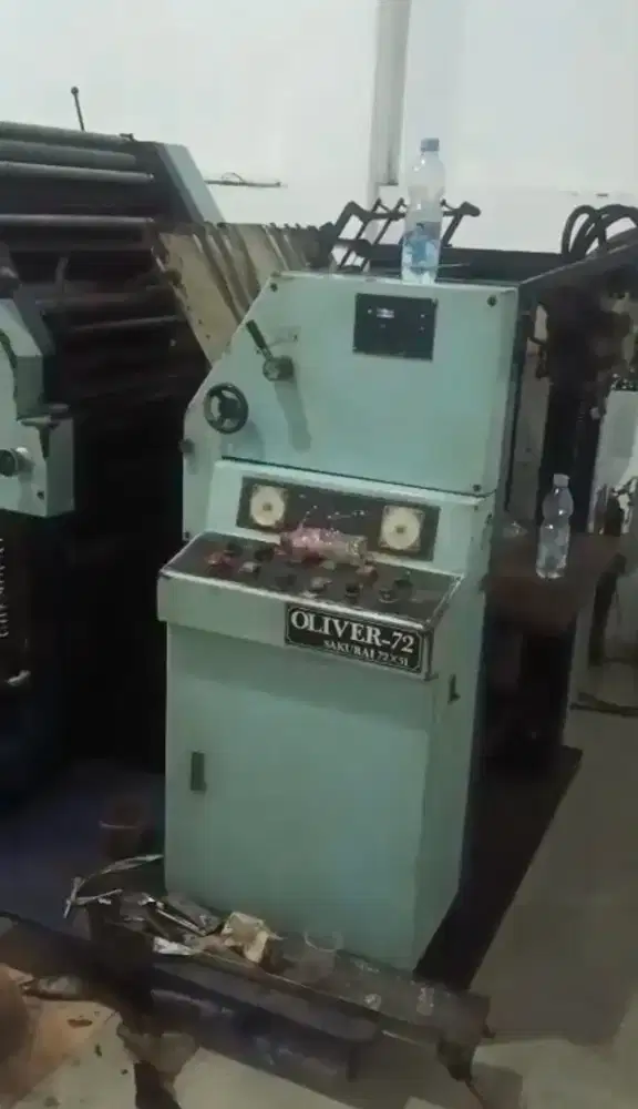 Jual mesin Offset Oliver 72 bonus order rutin dari saya