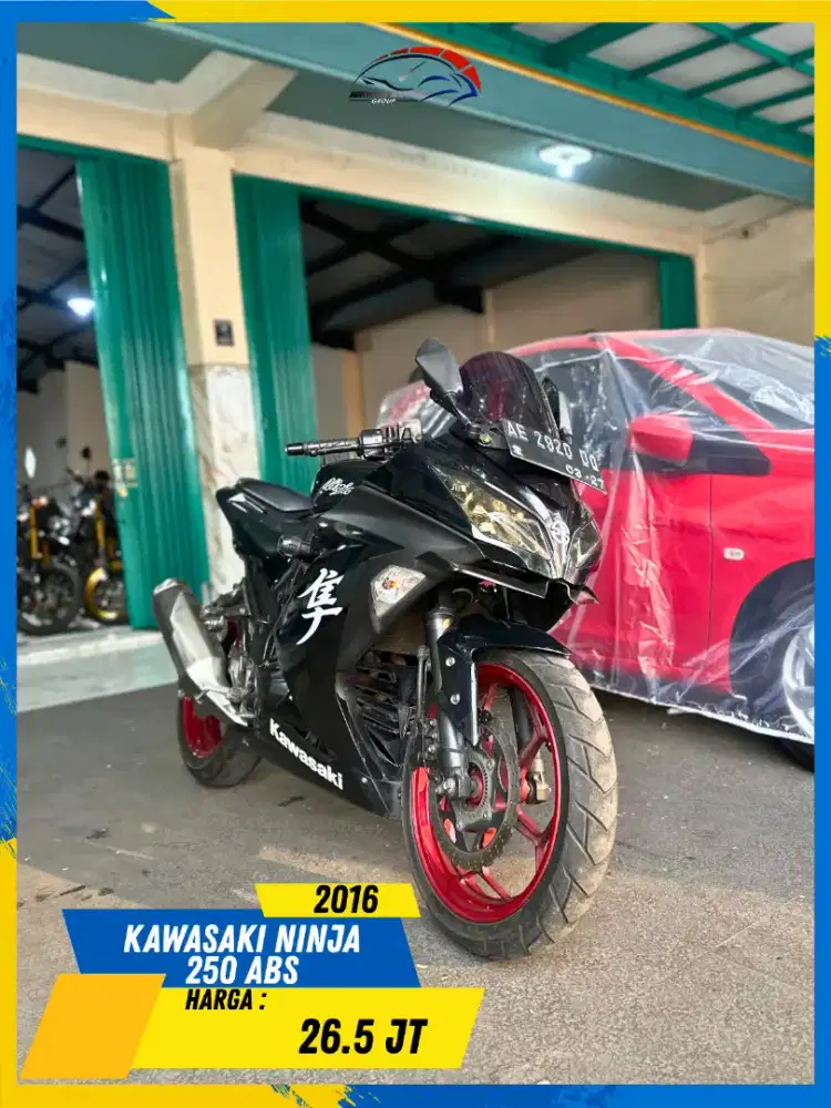 KAWASAKI NINJA 250 ABS 2016 PLAT AE MURMER HIKMAH MOTOR KEPUH MALANG
