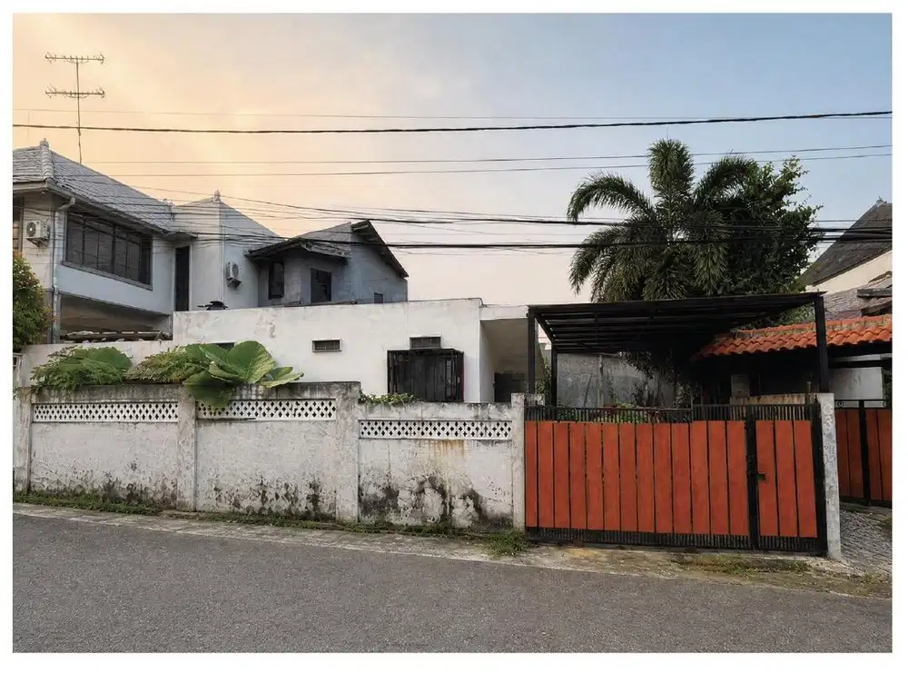 Dijual tanah bonus rumah