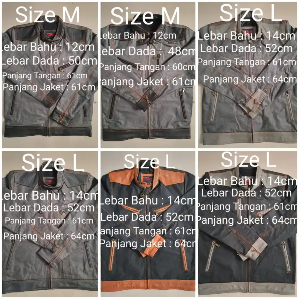 Jaket Denim Variasi Kulit atau Jaket Kulit Variasi Denim Murah Bosku