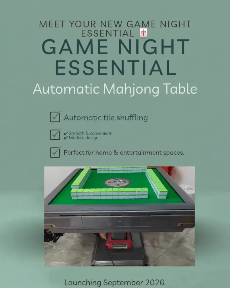 MAHJONG TABLE AUTOMATIC NEW
