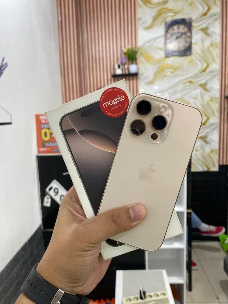 IPHONE 16 PRO 128GB SECOND RESMI IBOX