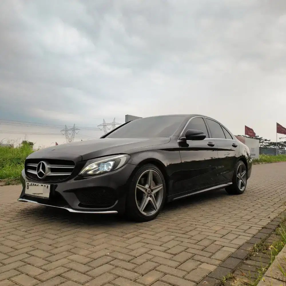 Mercedes Benz C200 AMG Matic 2018 Hitam