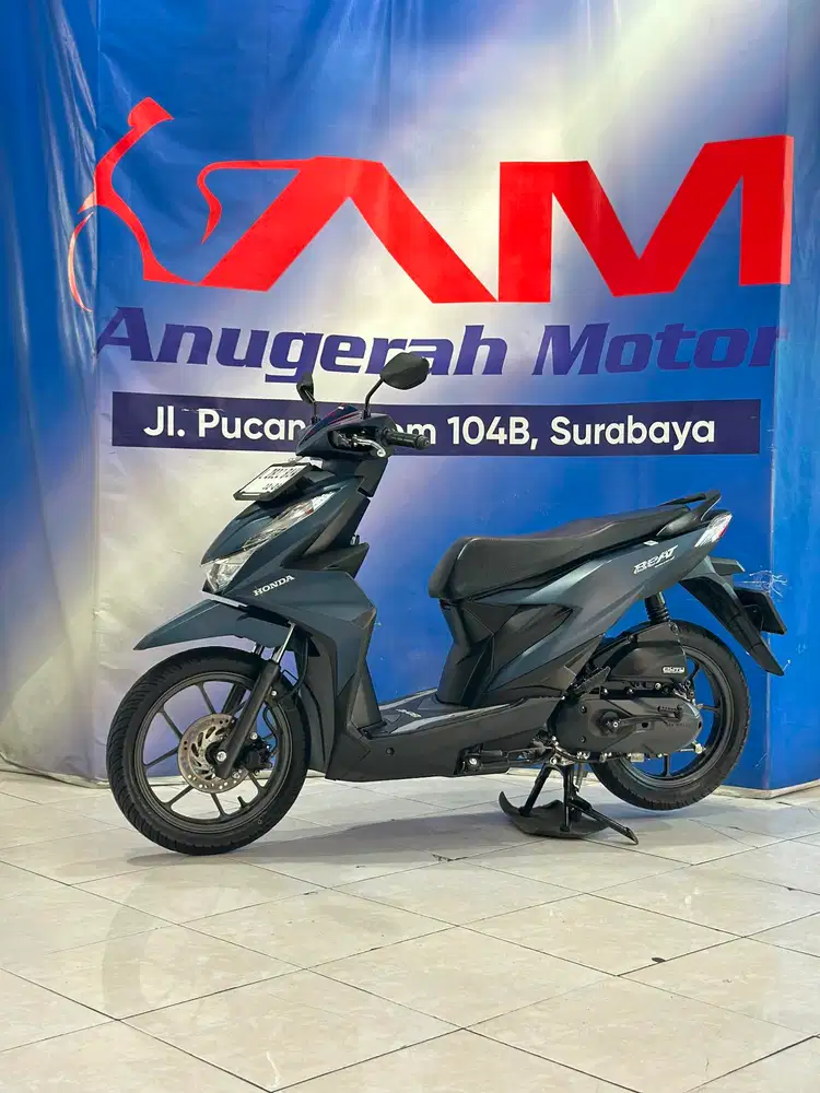 Th 2024 Honda Beat Deluxe iss biru