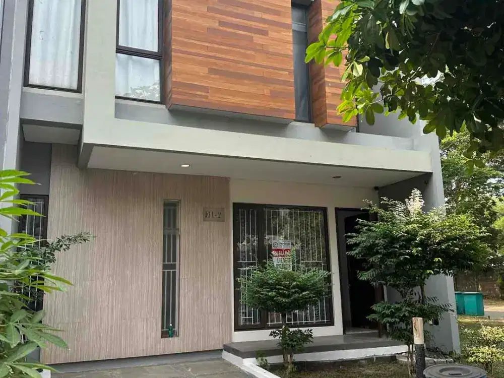 Dijual & Disewa Rumah Prestigia Eminent BSD Sudah Pengembangan Rapi SHM Selatan
