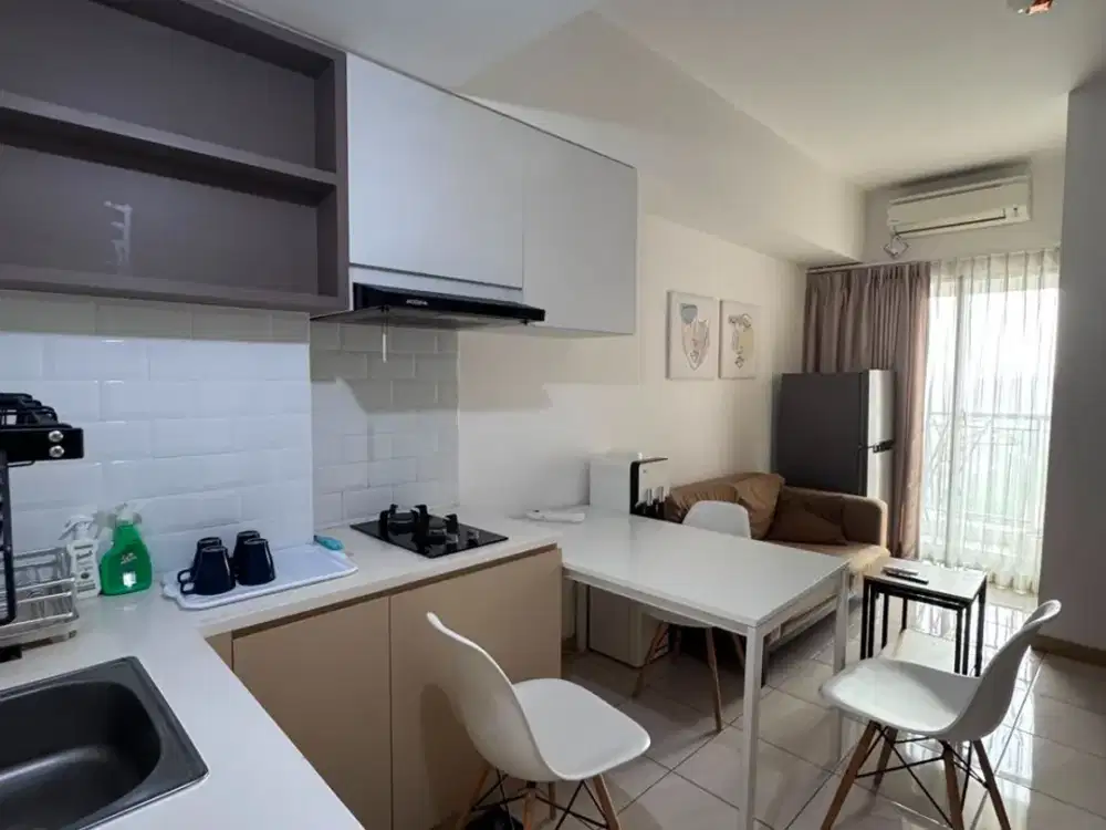 DISEWAKAN APARTEMEN 2BR M-TOWN RESIDENCE  TOWER DAKOTA LT.20 (Tahunan only)