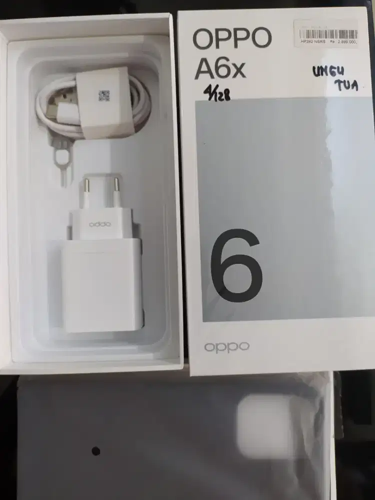 OPPO A6X RAM 4+4+4 ROM 128 SECOND SEPERTI BARU