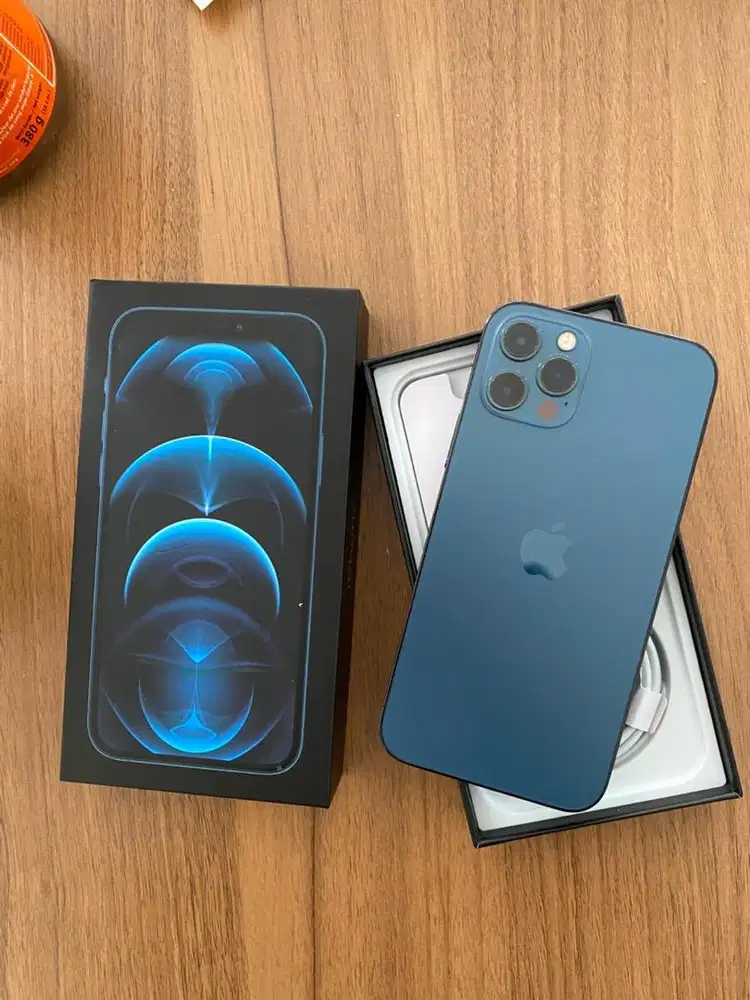 Jual iPhone 12 Pro 256 Pacific Blue