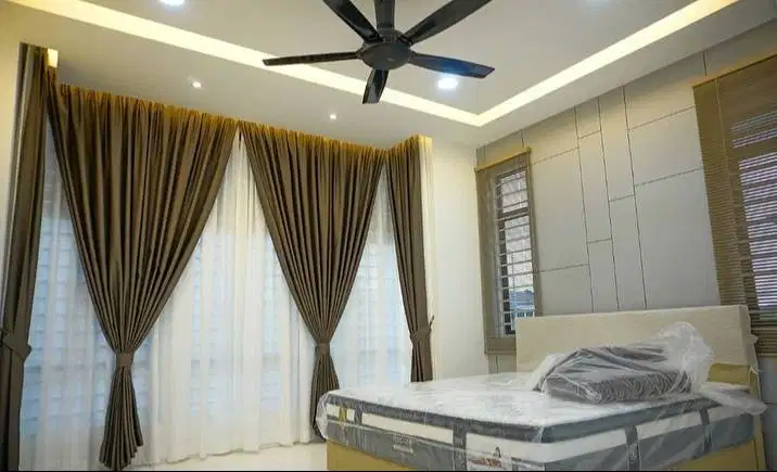 Jual Gorden Jendela & Pintu Gordyn Model Terbaru Wallpaper Dinding 3D