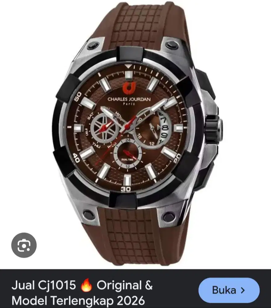 Seken Jam Charles Jourdan ori mulus