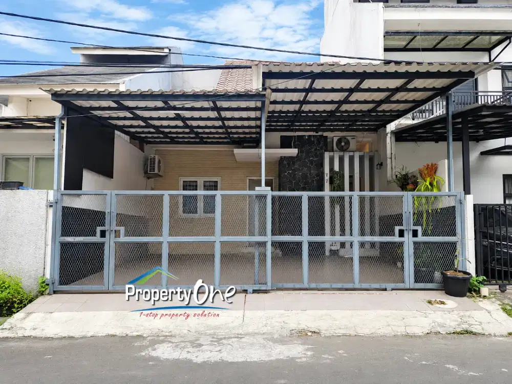 Jual Rumah Full Renovasi 2 Lantai Siap Huni di Kencana Loka BSD, Jalan Utama Row Lebar, Dekat Pasar Modern BSD, Tol BSD, AEON Mall & Stasiun Rawa Bunt