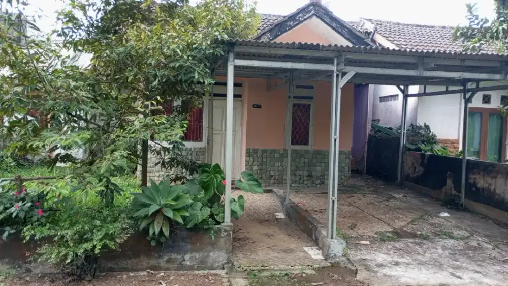 Rumah vila area perkebunan teh