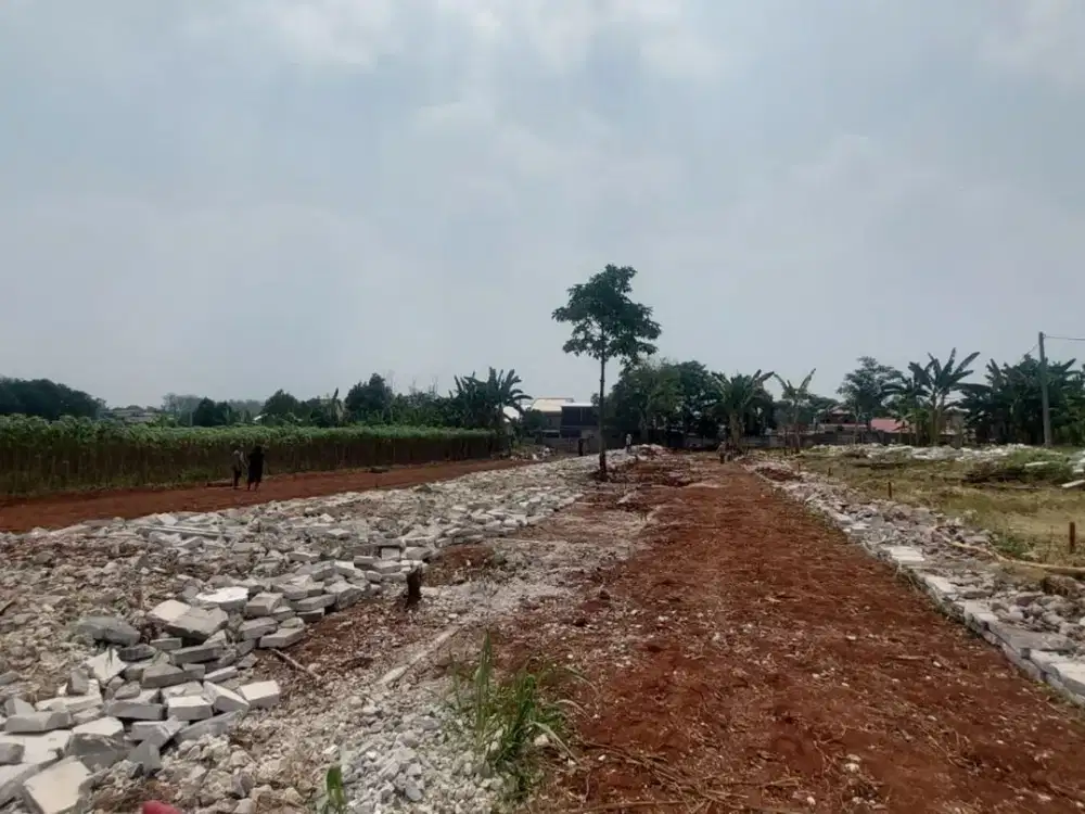 1 Juta-an Tanah Kavling Dekat Tugu Macan Citayam. Terima SHM