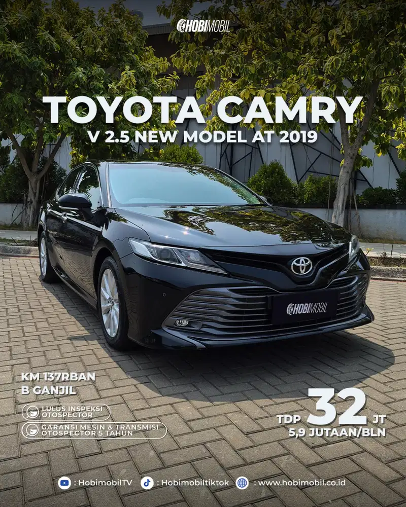 Camry V 2.5 New Model AT Thn 2019