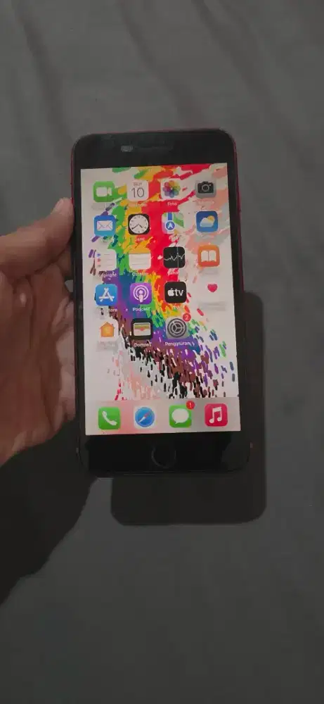 Iphone 8Plus 64Gb fulset original tidak pernah bongkar