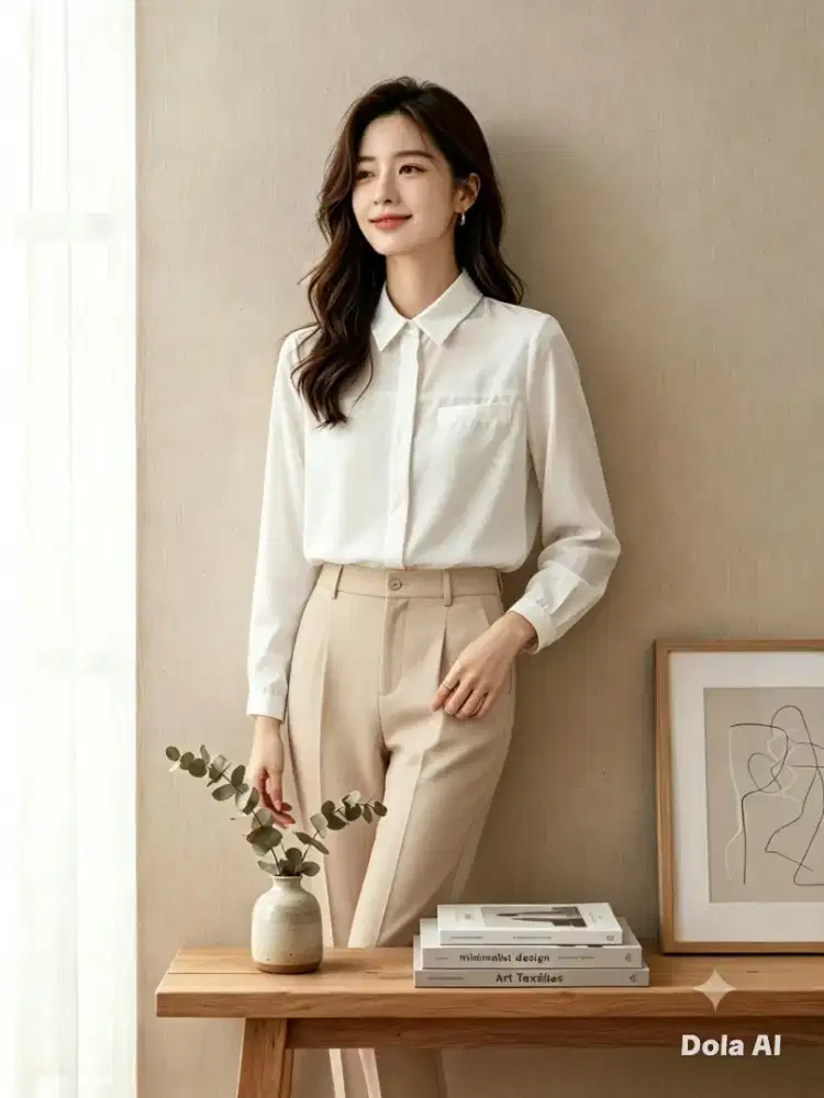 Kemeja Putih Wanita