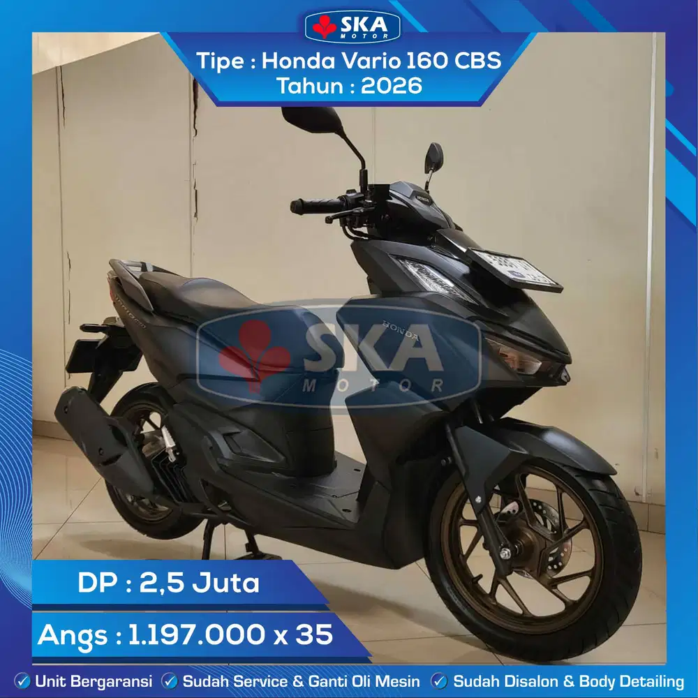 Honda Vario 160 CBS Tahun 2026