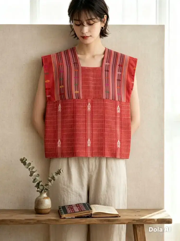 Blouse Etnik Pink
