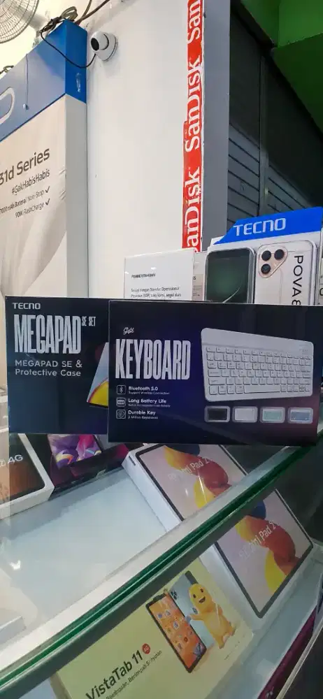 READY‼️ TECNO MEGAPAD 11 SE 4/128GB, BARANG BARU RESMI DAN BERGARANSI