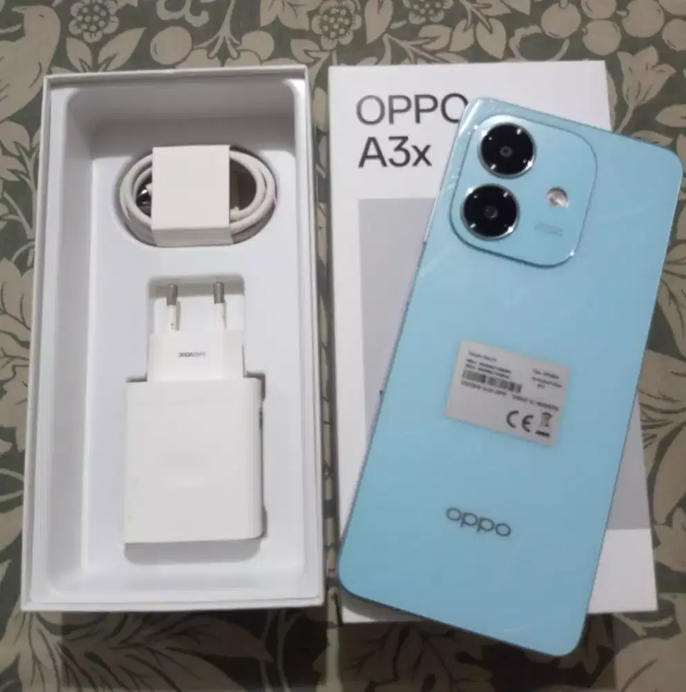 Oppo a3x ram 4 memori 64gb mulus
