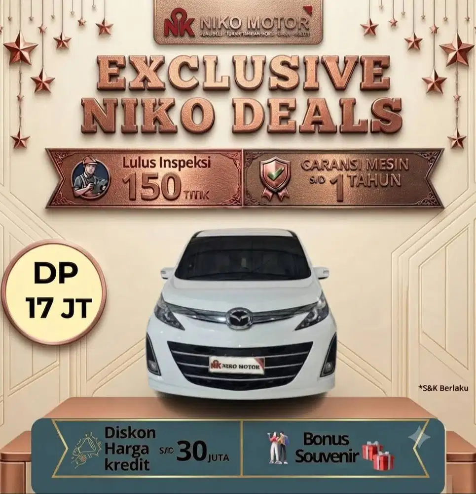(MULUS) MAZDA BIANTE 2013 AT