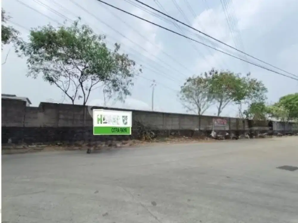 Tanah Siap Bangun Zona Industri Sudah SHM di Kawasan Bitung Tangerang