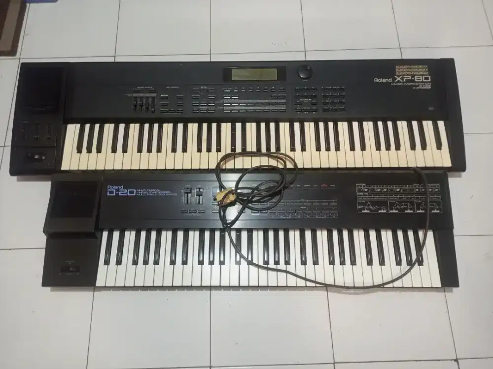 Roland xp-80+Roland D-20 synthesizer