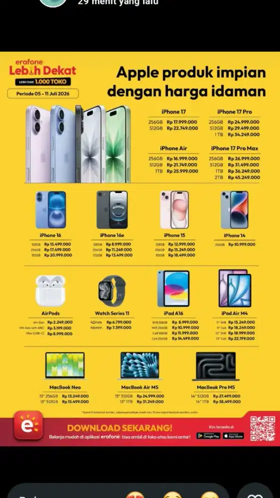promo cicilan handphone & laptop
