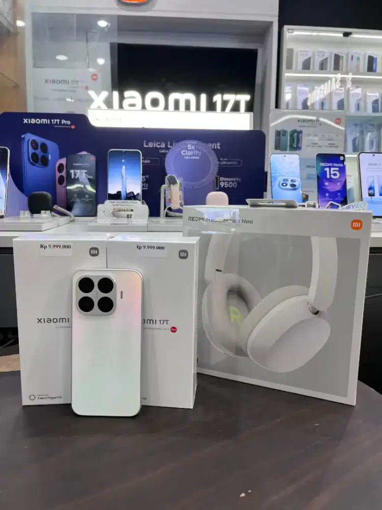 Xiaomi 17T free gift redmi headphone Neo