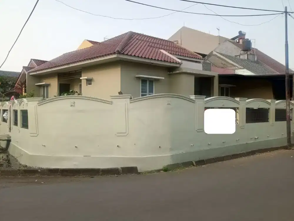Dijual Rumah Hook 1,5 Lantai Tinggal Siap Huni, Perumahan Villa Melati Mas