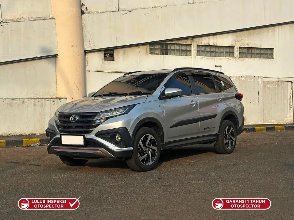 KM 27rb Rush TRD AT 2020 matic sportivo toyota silver up kamera 360
