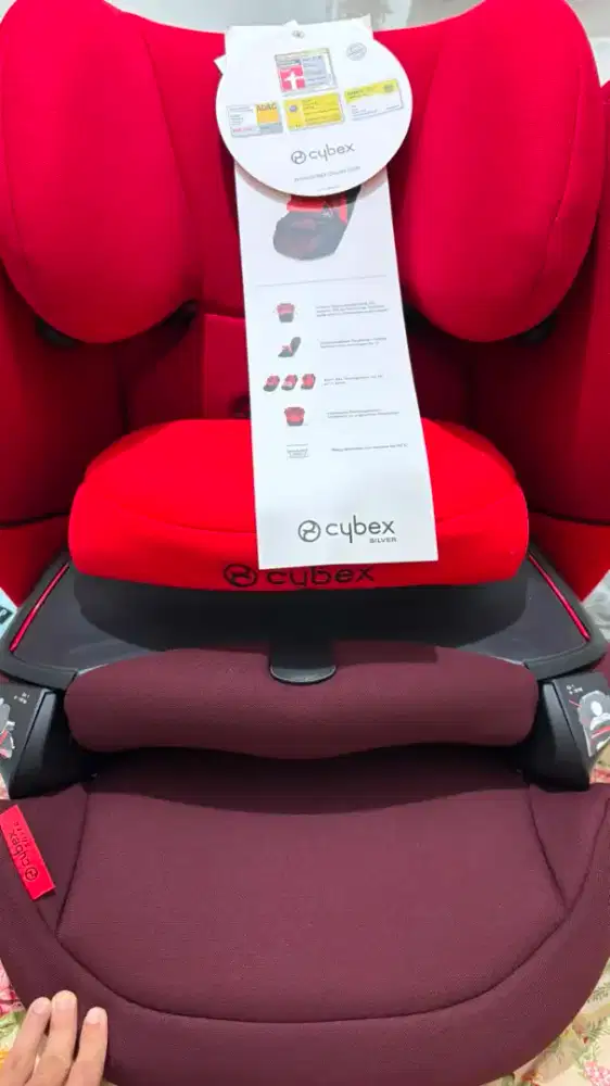 Car seat baru buka bungkus