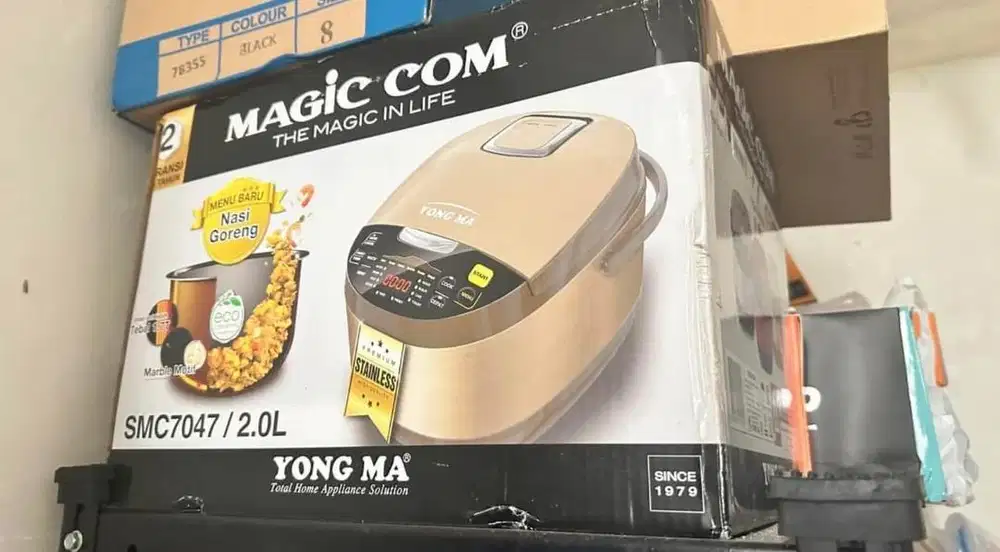 Rice cooker magic com yong ma smc 7047 baru belum pernah di pakai