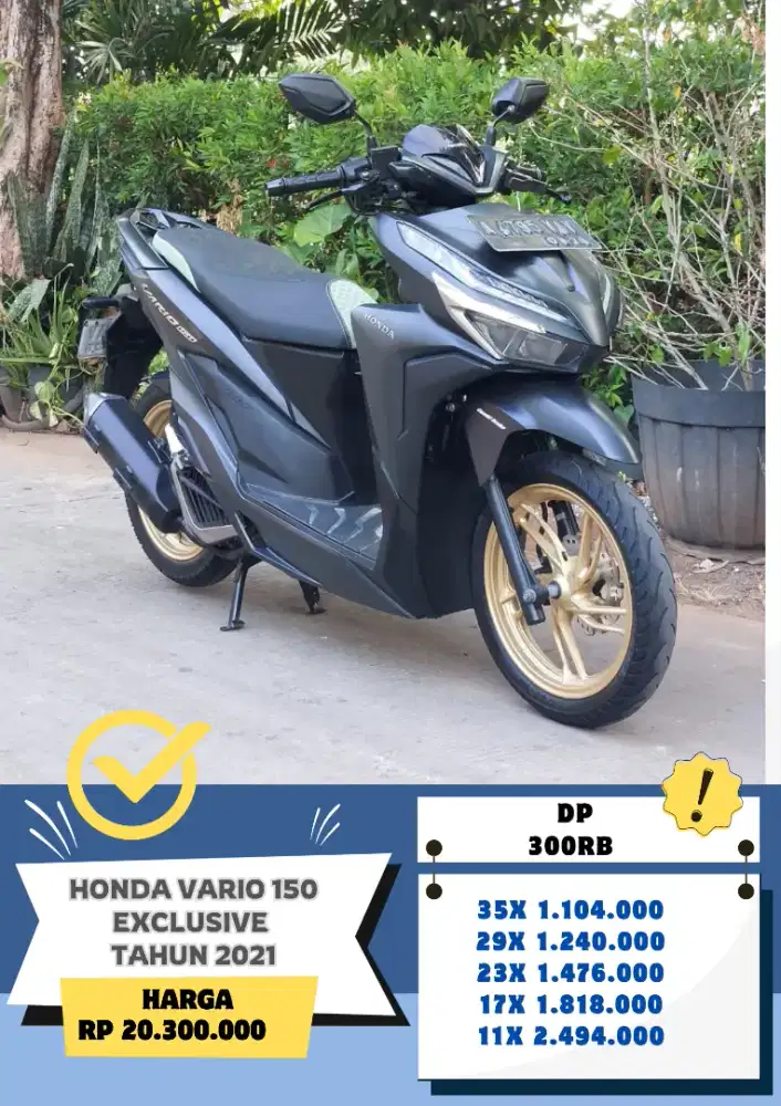 HONDA NEW VARIO 150 EXCLUSIVE TAHUN 2021
