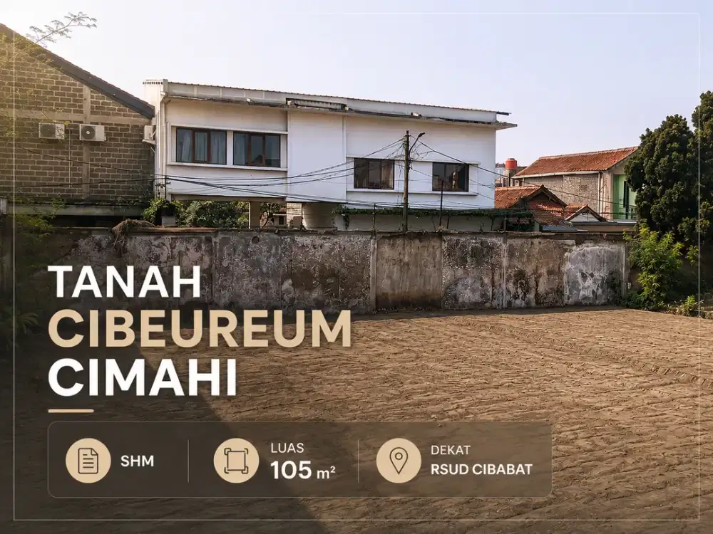 Tanah SHM di Cibeureum, Cimahi Selatan – Akses Mudah & Nyaman