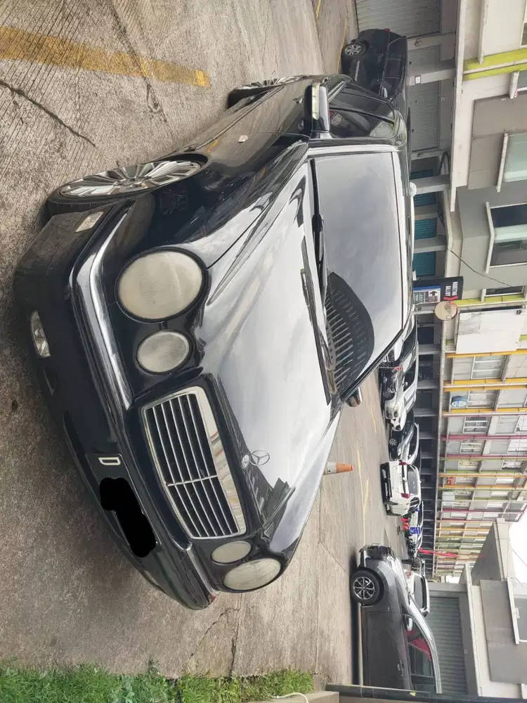 Mercedes Benz E320 1996 Black Hitam Mercy e-class 1995 new eyes 1997