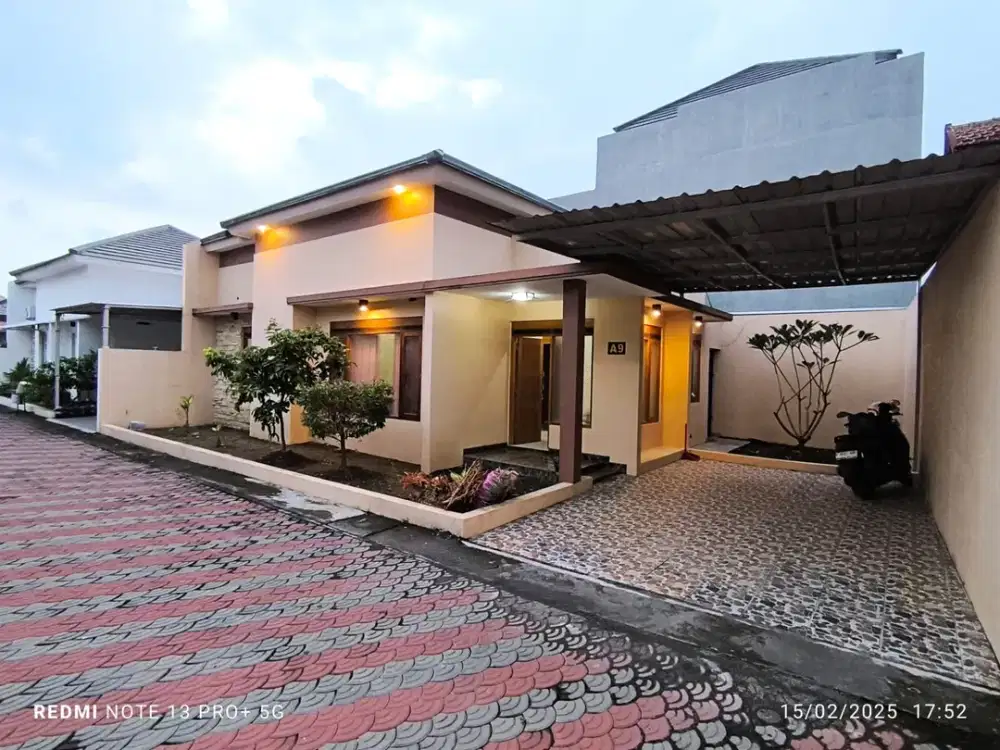 Dikontrakan Rumah Cantik Cluster Premium Dekat Kampus UMS