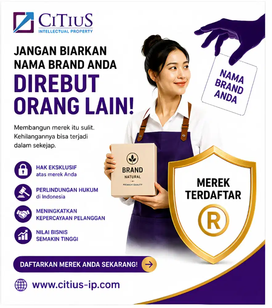 PERLINDUNGAN MEREK, PATEN, DESAIN HAK, CIPTA