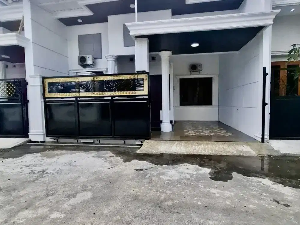 Dikontrakan Rumah Baru Bagus include Funiture Electronik Dekat Luwes