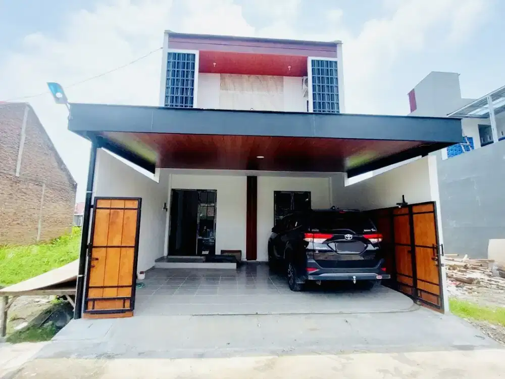 Rumah Baru 2Lt Cantik Modern Siap Huni Dekat Superindo Gumpang